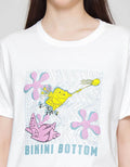 Nevada Reguler Wb Print Spongebob Kaos Wanita