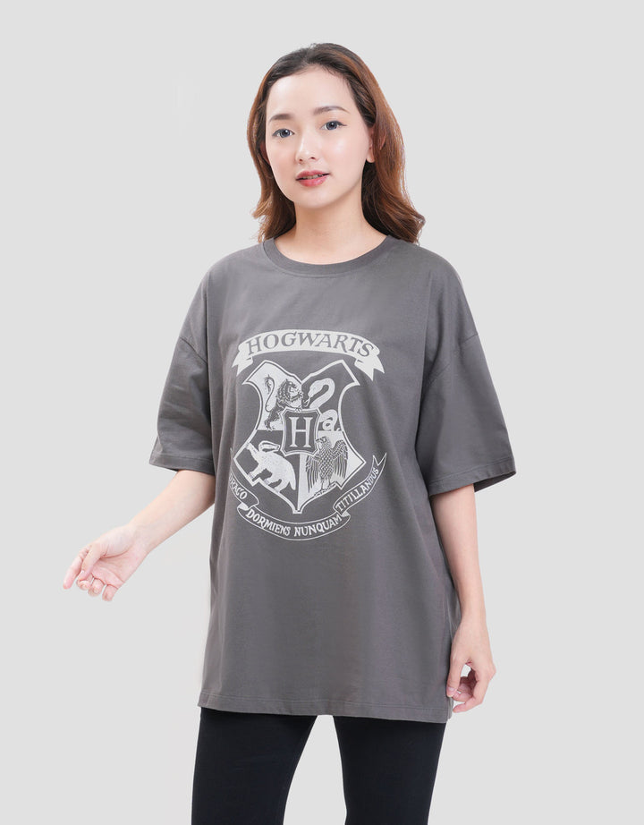 Nevada Wb Print Harry Potter Kaos Oversize Wanita