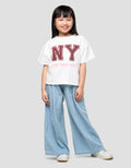 Little M Ny Toppar Kaos Anak Perempuan
