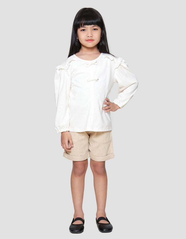 Little M Dk Pita And Lace Kaos Anak Perempuan