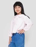 Little M Pita Kerah Round Kemeja Anak Perempuan