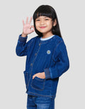 Little M Pocket Jaket Denim Anak Perempuan