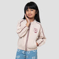 Little M Terry Stripe Jaket Anak Perempuan
