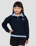 Little M 2In1 Combi Woven Sweater Anak Perempuan