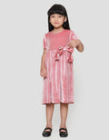 Little M Velvet Dress Anak Perempuan