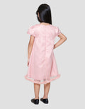 Little M Party Pita Samping Dress Anak Perempuan