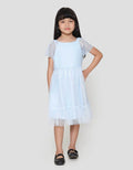 Little M Party Lace Top Dress Anak Perempuan