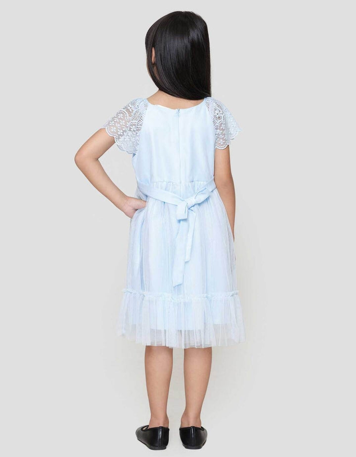 Little M Party Lace Top Dress Anak Perempuan