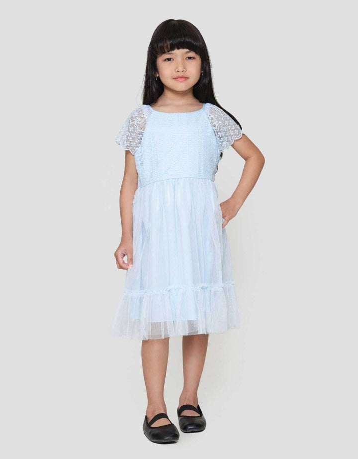 Little M Party Lace Top Dress Anak Perempuan