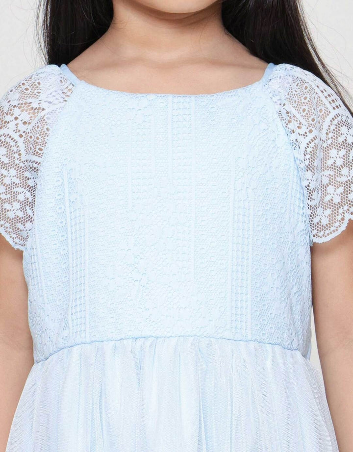 Little M Party Lace Top Dress Anak Perempuan