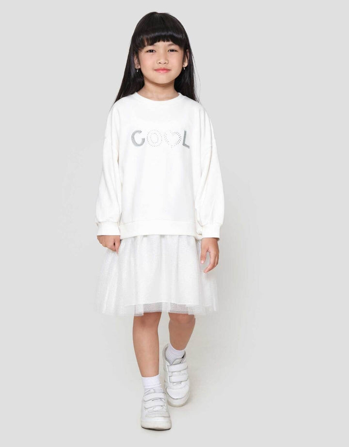 Little M Cool Lurex Dress Anak Perempuan