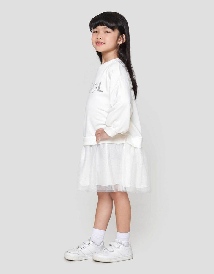 Little M Cool Lurex Dress Anak Perempuan