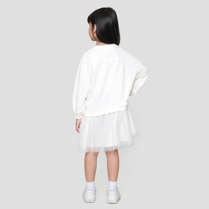 Little M Cool Lurex Dress Anak Perempuan