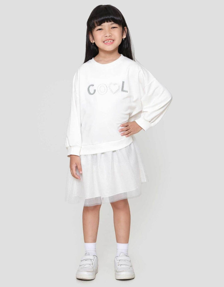 Little M Cool Lurex Dress Anak Perempuan
