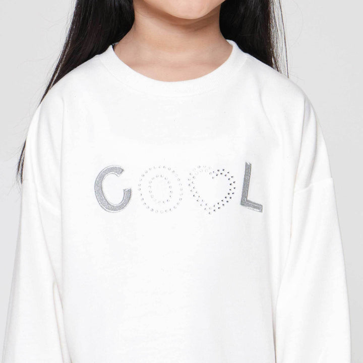 Little M Cool Lurex Dress Anak Perempuan