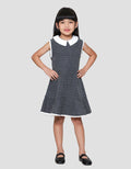 Little M Tweed Kerah Dress Anak Perempuan