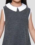 Little M Tweed Kerah Dress Anak Perempuan
