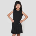 Little M Black 2 Pocket Dress Anak Perempuan