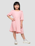 Little M Crinkle With Ribbon Dress Anak Perempuan