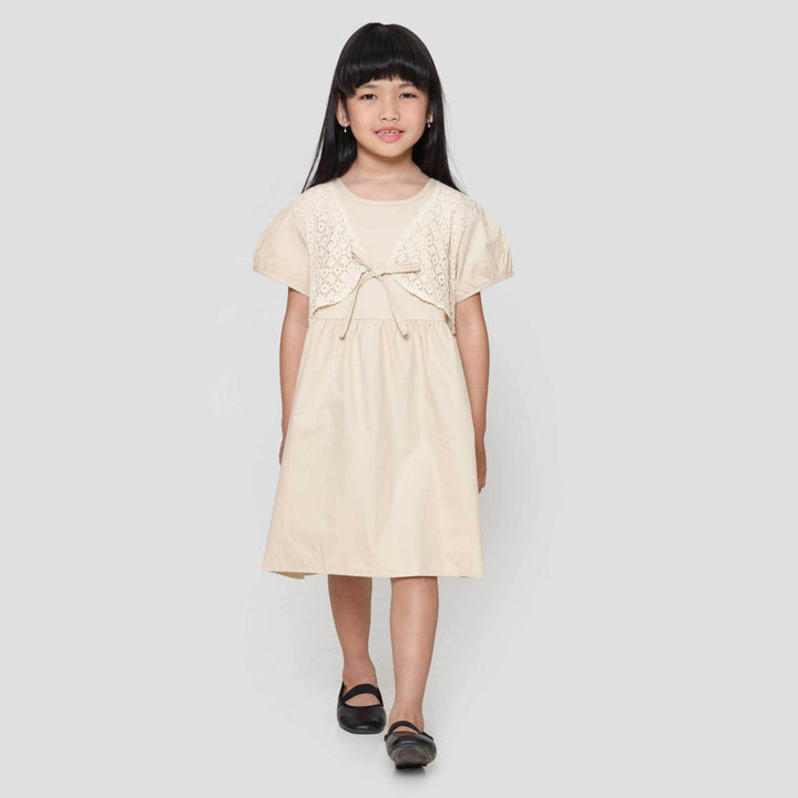 Little M 2In1 Rajut Dress Anak Perempuan