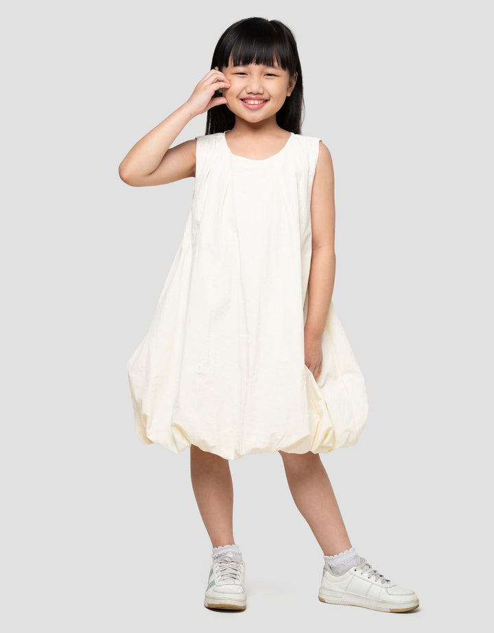 Little M Woven Balon Dress Anak Perempuan