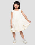 Little M Woven Balon Dress Anak Perempuan
