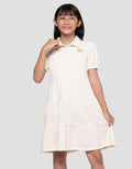 Little M Tier Kerah Polo Dress Anak Perempuan