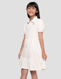 Little M Tier Kerah Polo Dress Anak Perempuan