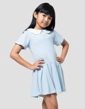 Little M Tekstur Knit Dress Anak Perempuan