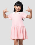 Little M Tekstur Knit Dress Anak Perempuan
