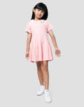 Little M Tekstur Knit Dress Anak Perempuan