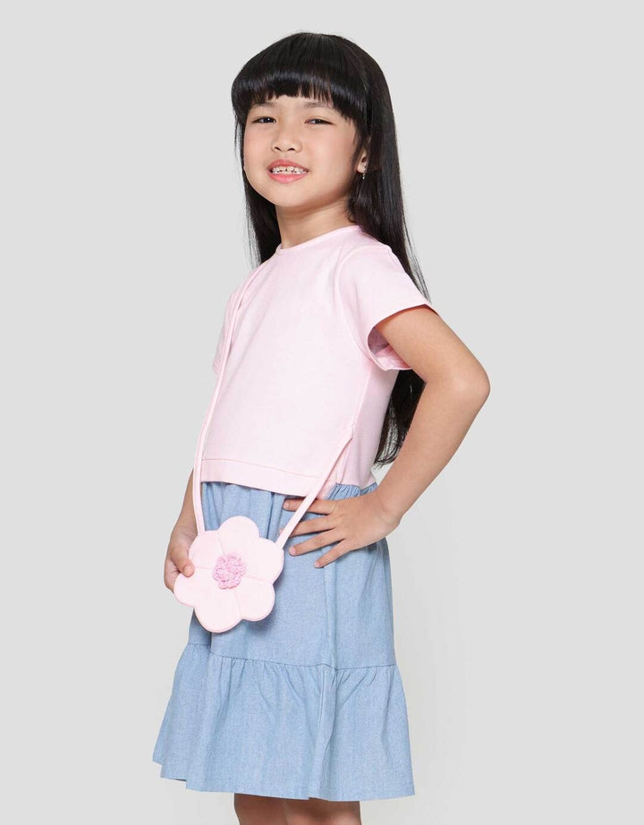 Little M Tas Bunga Dress Anak Perempuan