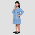 Little M Kimono Denim Dress Anak Perempuan