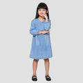 Little M Kimono Denim Dress Anak Perempuan