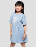Little M Bears Cheers Dress Anak Perempuan