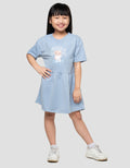 Little M Bears Cheers Dress Anak Perempuan