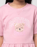 Little M Bear Beautiful Dress Anak Perempuan