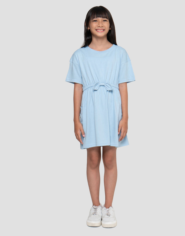 Little M With Pocket Dress Anak Perempuan