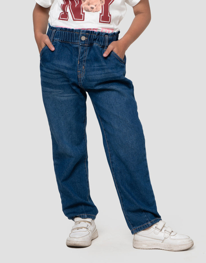 Little M Baggy Celana Denim Anak Perempuan