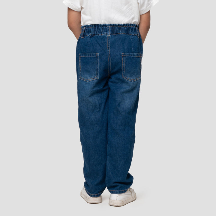 Little M Baggy Celana Denim Anak Perempuan