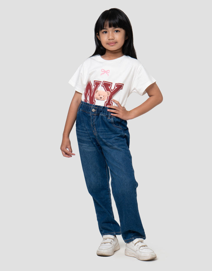 Little M Baggy Celana Denim Anak Perempuan
