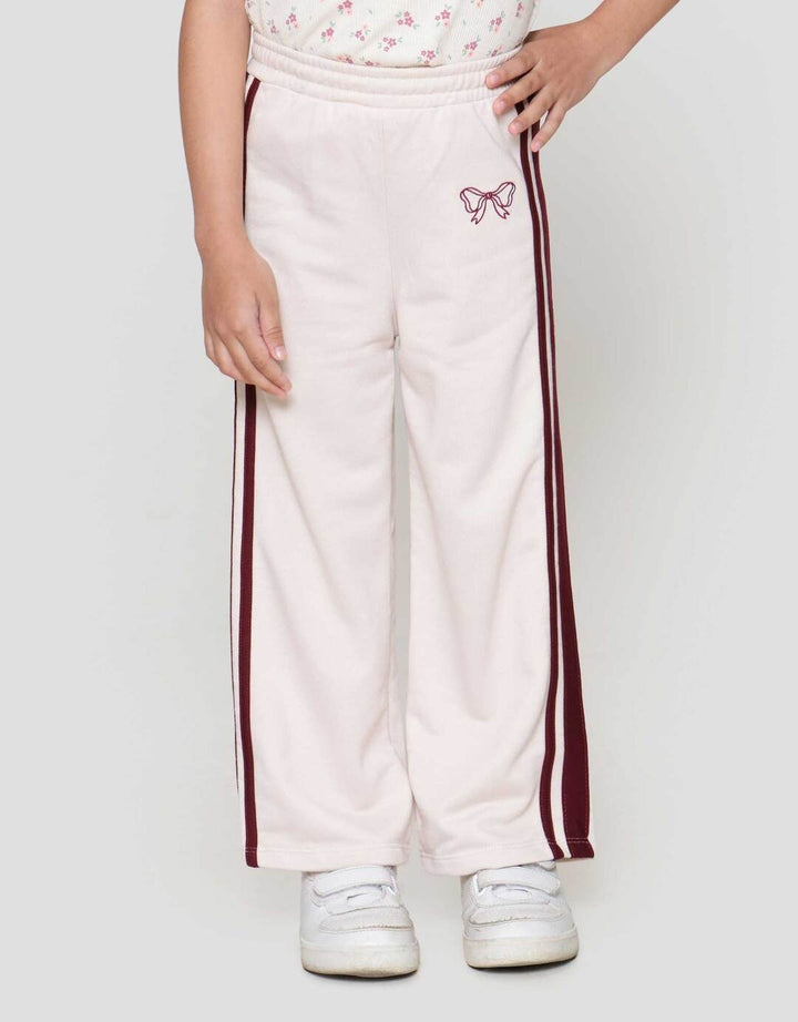 Little M Terry Stripe Celana Anak Perempuan