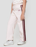 Little M Terry Stripe Celana Anak Perempuan
