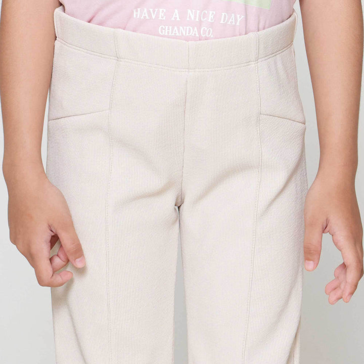 Little M Rib Celana Legging Anak Perempuan