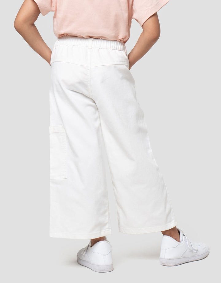 Little M Woven Pocket Celana Cargo Anak Perempuan