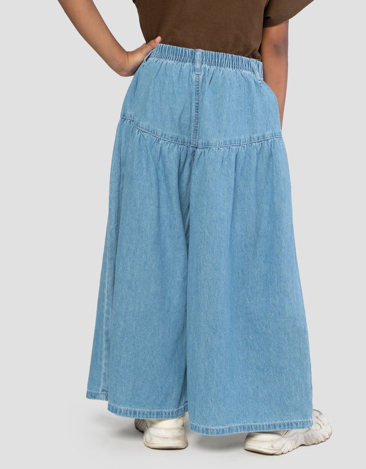 Little M Loose Fit Celana Denim Anak Perempuan