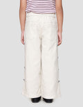 Little M Wide Leg With Bordir Pita Celana Anak Perempuan
