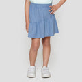 Little M Ruffle Twill Mini Rok Anak Perempuan
