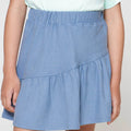 Little M Ruffle Twill Mini Rok Anak Perempuan