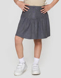 Little M Ruffle Twill Mini Rok Anak Perempuan